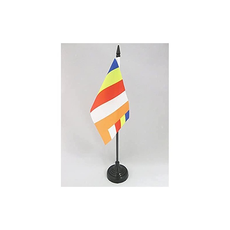 AZ FLAG - Table Flag Buddhist - 15 x 10