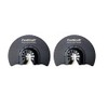 Oscillating Tool Blades - New FastCraft 3pc Half Moon Blades,