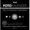 Photo Craft Calendar Black 2022 - Do it yourself Calendar