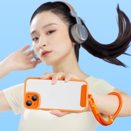 MORSUNBELA Phone Chain Adjustable Lanyard Hand Wrist Strap Lanyard Universal Phone Wrist Strap for Keys Cameras Light Beige