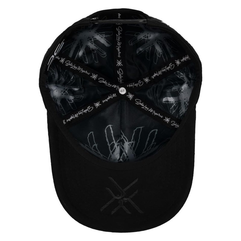 JC Hats Gorra Streetwear XY, Vicera Curva con Logos Bordados