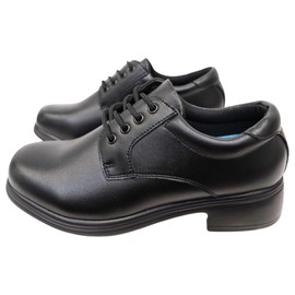 Grosby Girl's Ellery School Shoe, Black, UK 5.5/US 6 Little Kid