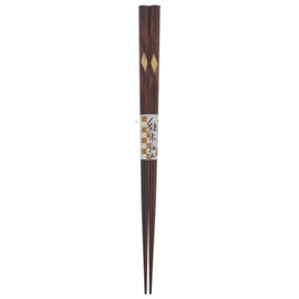 Chopsticks Pair Wood Crafted 金峰 Wood (Natural Wood) Tip, 23 cm