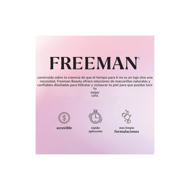 Korean Cica Clay Mask by Freeman for Unisex - 6