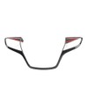 JUIVEEL Carbon Fiber Style Steering Wheel Button Panel Cover Interior