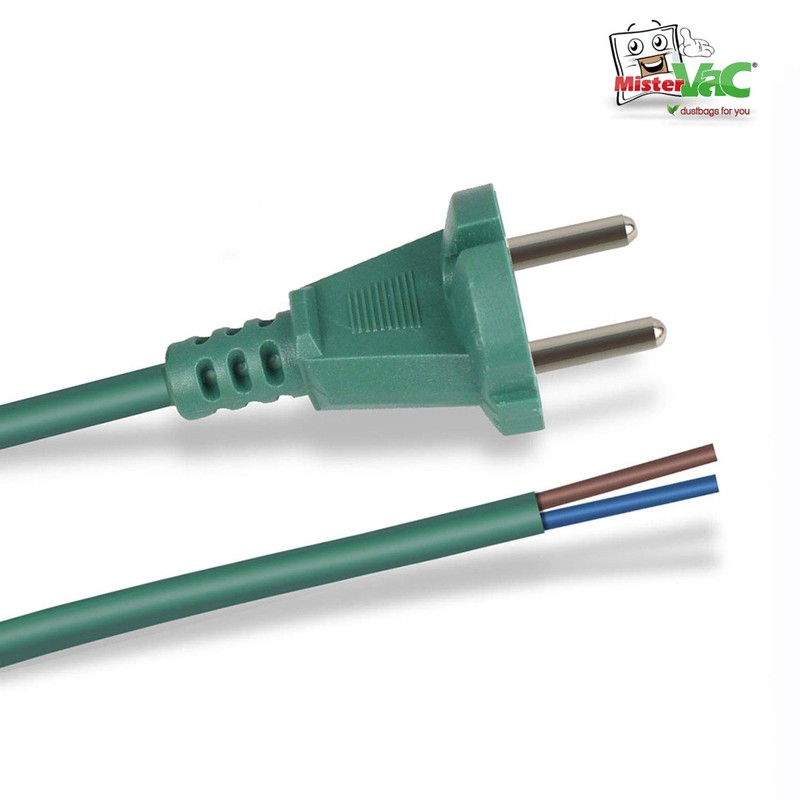 MisterVac Cable Power Repair Cable Compatible with Vorwerk Kobold VK