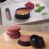 TopHomer 3 in 1 Burger Press Hamburger Maker, Non Stick