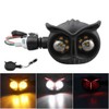 Mailaier 2PCS Motorcycle Universal Turn Signal Light, Owl Shaped Motorcycle