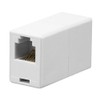 iMBAPrice RJ12/RJ11 6P6C White Straight Telephone Inline Coupler for Directly