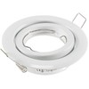 Decken-Einbaustrahler ''SR90'' weiß, schwenkbar, Ø98mm, für 50mm Lampen