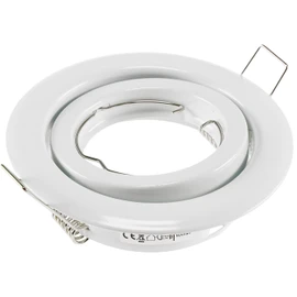 Decken-Einbaustrahler ''SR90'' weiß, schwenkbar, Ø98mm, für 50mm Lampen