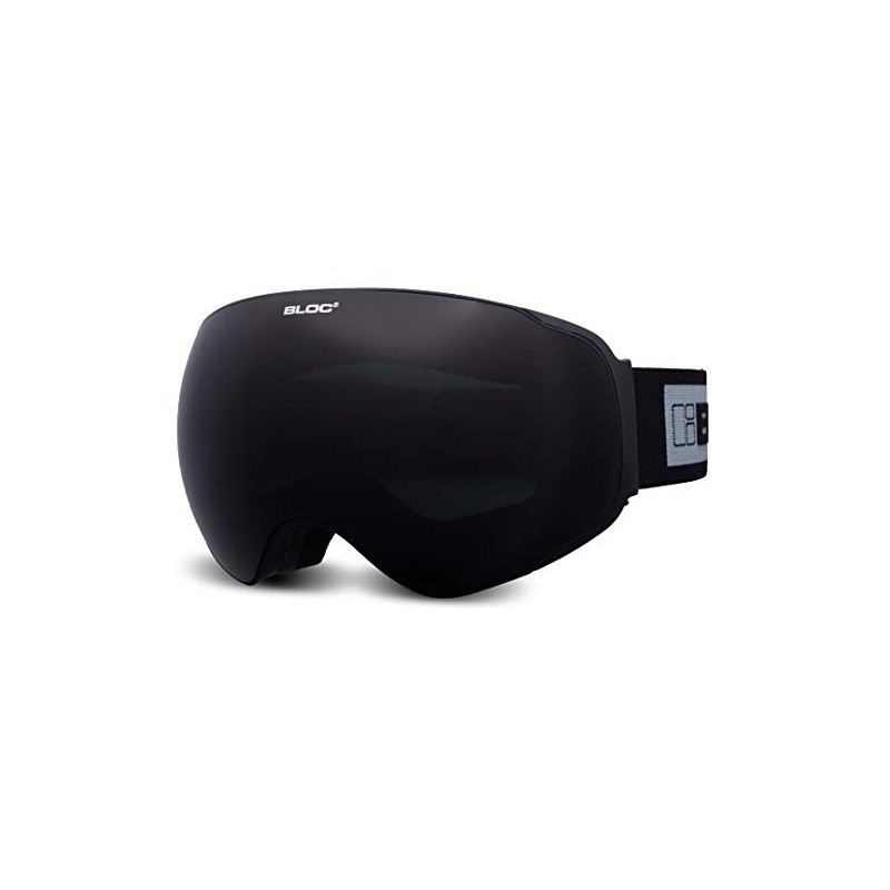 Bloc Evolution Ski Goggles EO2 Matt Black with Dark Grey