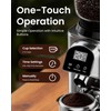 olayks. Conical Burr Coffee Grinder Electric Coffee Bean Grinder with