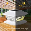 Davinci Lighting Flexfit Solar Outdoor Post Cap Lights - Includes
