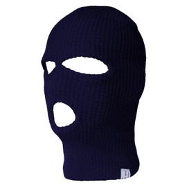 Face Ski Mask 3 Hole - Navy