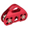 Mountaineering Climbing Double Axle Double Zip Line Trolley Steel Rope