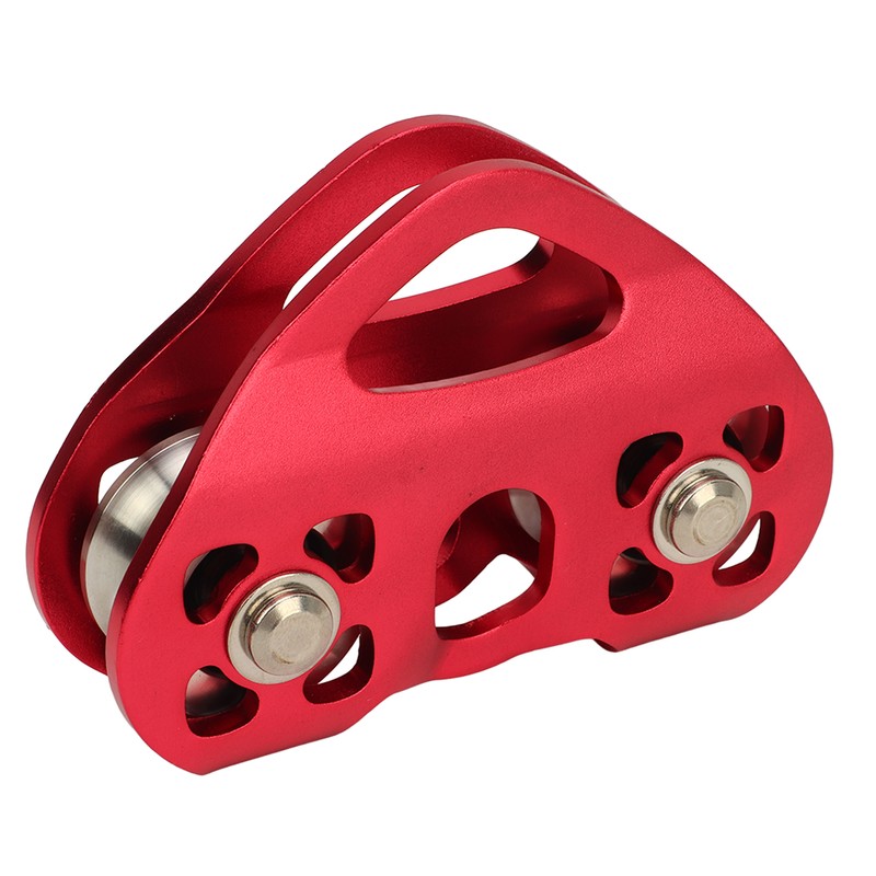 Mountaineering Climbing Double Axle Double Zip Line Trolley Steel Rope