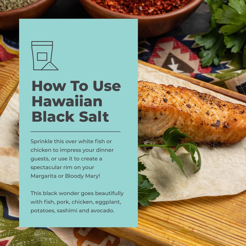 The Salt Box - Natural Seasoned Food Hawaiian Black Salt
