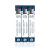 Officina Naturae | 12 Eco-Friendly Toothbrushes with Biodegradable Body, Soft Bristles, Assorted Toothbrushes, Green, Amber, Light Blue and Fuchsia
