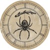 CafePress Spider On Branch 10" Wall Clock for Livingroom, Kitchen,