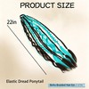 22 Inch Elastic Dread Ponytail Extension Dreadlock Ponytail Extension Synthetic