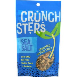 Crunchsters Snack, 4oz. Bags, Sea Salt, 1-Pack
