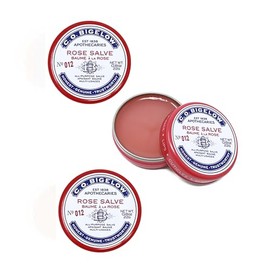 C. O. Bigelow - Juego de 3 bálsamos labiales multiusos, color rosa, alivia irritación y acondiciona piel seca y agrietada