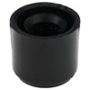 6mm Splined Hole Small Slot-Top Equipment Plastic Control Knob Pack