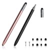 Stylus Pens for Touch Screens,Universal Tablet Pen 2 in 1