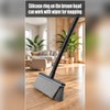 Long Handle Broom and Dustpan Set for Floor Cleaning –