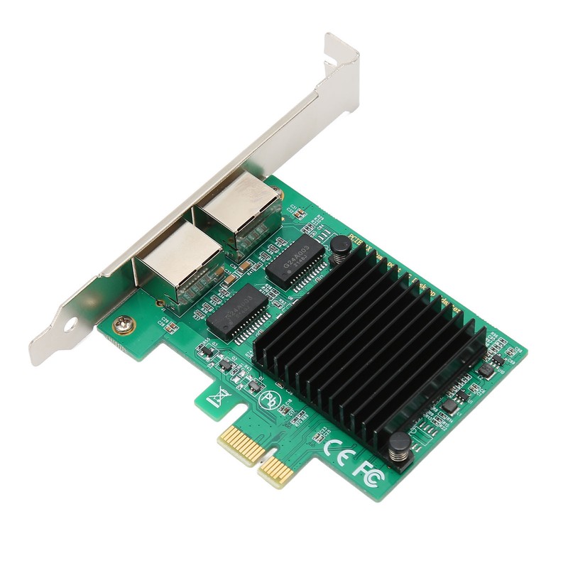 1000M Gigabit Ethernet Network Card Dual RJ45 Port 10/100/1000Mbps PCI