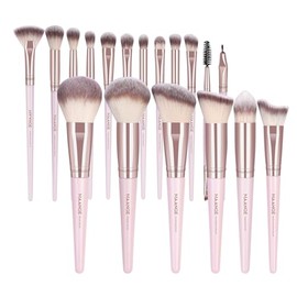 MAANGE Brochas Maquillaje, 18 PCS Set de Brocha para Maquillaje Primera Calidad Brochas de Maquillaje Profesional para Base, Correctores y Sombras de 