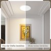 muyuua Ceiling Light LED Ceiling Light Flat Bedroom Lamp 18