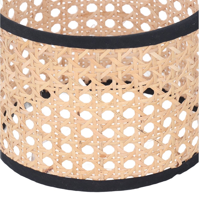 Rattan Lamp Shade Universal Rattan Woven Lampshade Lamp Cover for