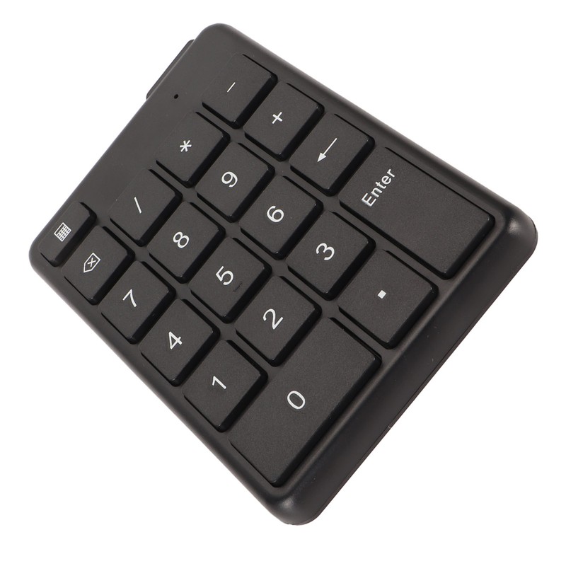 Bluetooth 5.1 Numeric Keypad 19 Keys Ergonomic Number Pads Battery