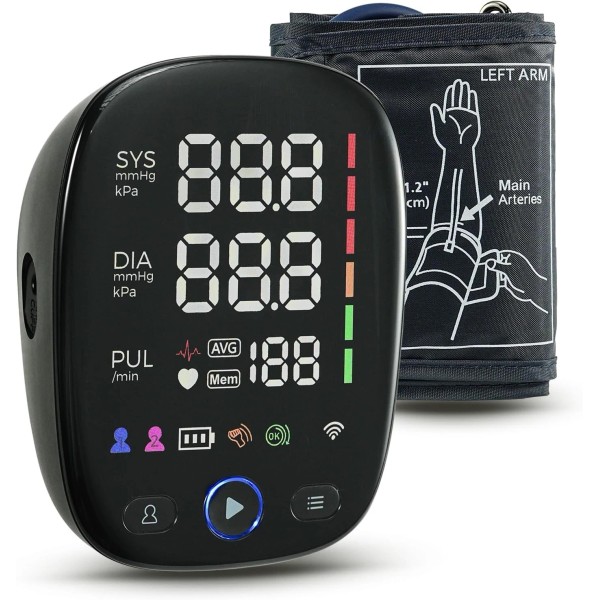 Unbranded Automatic Upper Arm Blood Pressure Monitor for Home Use