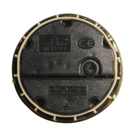 Shuade 65mm Clock Insert with Roman Numeral Quartzs Movement Gold Trim Roman Numeral Round Clocks DIY Crafts Accessories Home