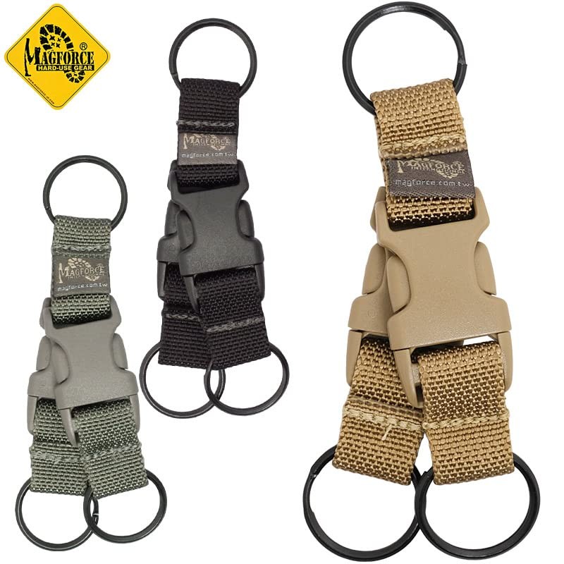 MAGFORCE #MF-1716 Double Key Ring One Size FOREGGREEN, FOLIAGE