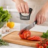 AOYYUBK 304 Stainless Steel Onion Holder & Slicer - Multi-Fruit