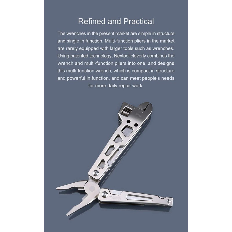 Multi Tool with Mini Tools, Multi-purpose Pocket Multifunction Pliers Made