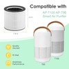 HSIAMEN AP-T100FL Filter Replacement Compatible with HoMedics AP-T100 AP-T95 Smart