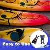 Modixun 6pcs Nylon Kayak Drain Plugs Thread Drain Plugs, Kayak