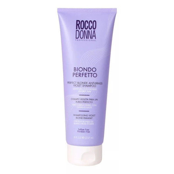 Rocco Donna  Shampoo Violeta Biondo Perfectto Matizador Rocco Donna