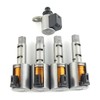 Transmission Solenoid,5Pcs/Set CTV Transmission Valve Solenoids Replacement Fit for Sentra