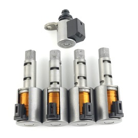 Transmission Solenoid,5Pcs/Set CTV Transmission Valve Solenoids Replacement Fit for Sentra 2015-2012 JF015E