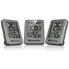 Bresser Set of 3 Thermometer Hygrometer – Digital Room Thermometer