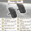 2KD955985 Windshield washer nozzle with heated spray for Volkswagen Touareg,