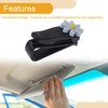 REPAIROCK Car Sunglasses Clip Universal Sun Visor Sunglasses Holder for