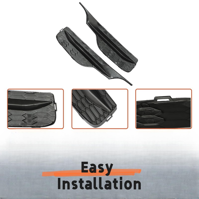 labwork Front Bumper Fog Light Cover Driver Left Side and