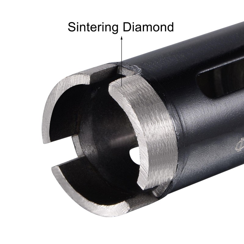 sourcing map 30mm Diamond Core Drill Bits Dry or Wet